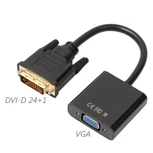 Đầu chuyển đổi DVI to VGA 24+1